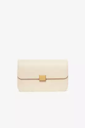 THE CLASSIC SHOULDER BAG - CREAM SMOOTH