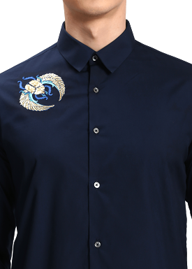 The Shoulder Sequin Scarab Shirt