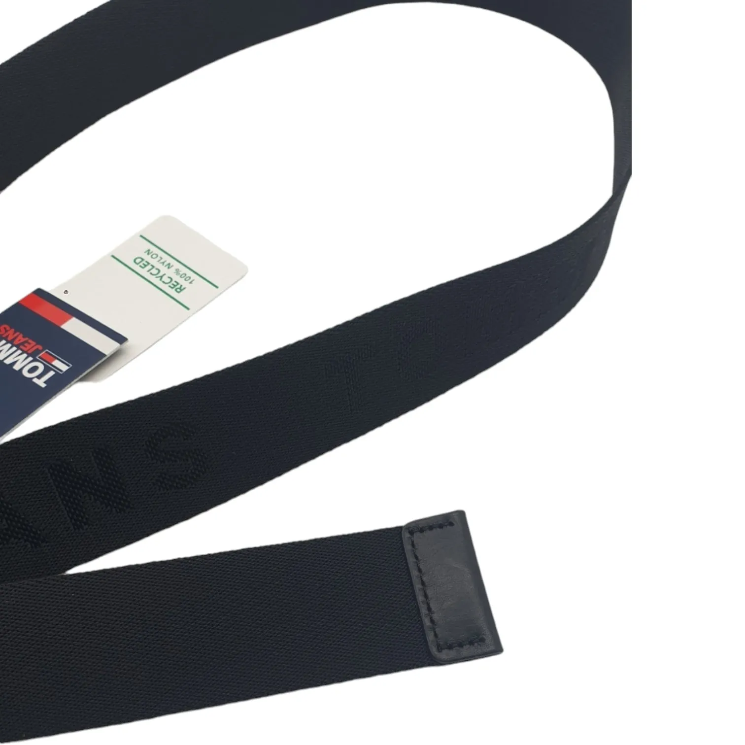 Tommy Jeans Black Webbing Click Lock Belt