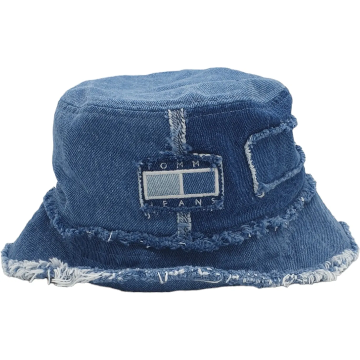 Tommy Jeans Blue Denim Heritage Bucket Hat