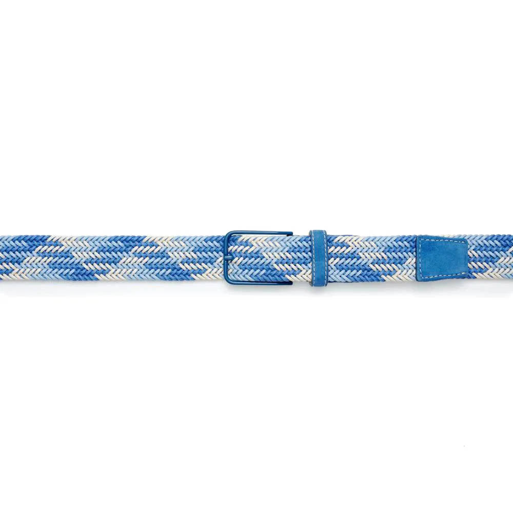 Tricolor Braided Belt