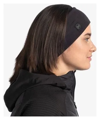 Unisex Buff Merino Wide Headband Black