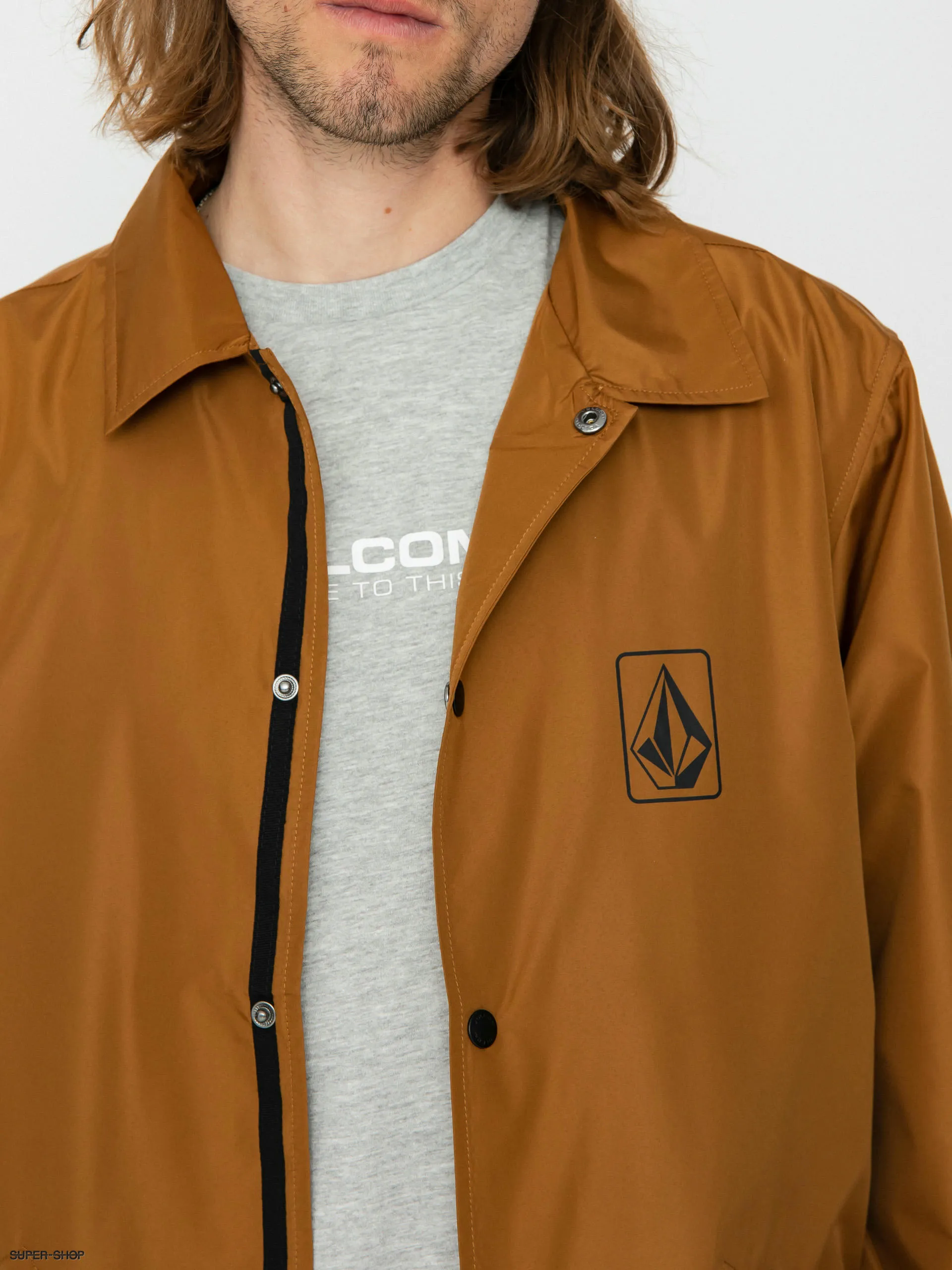 Volcom Skate Vitals Coach Jacket (rubber)