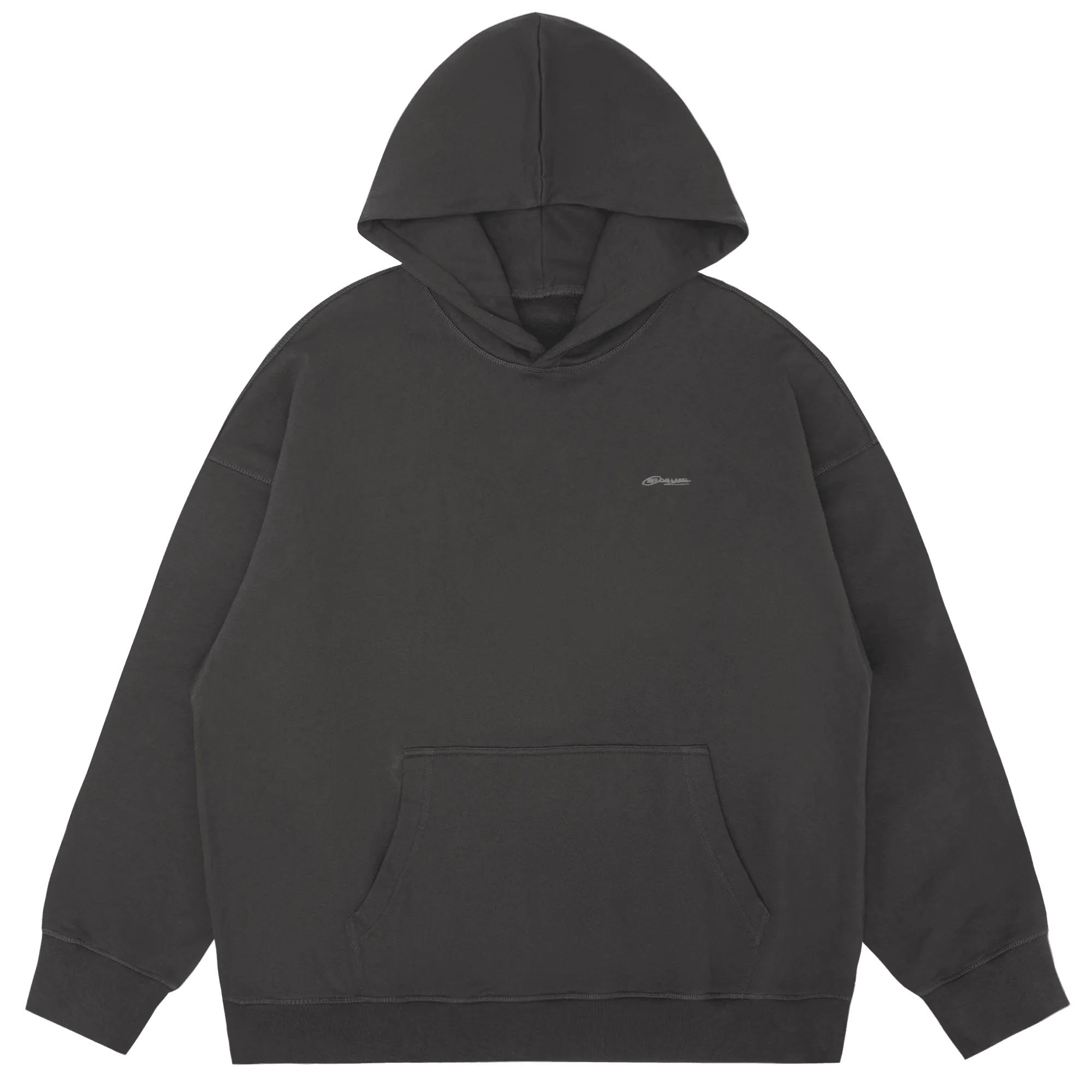 [Welcome Special] Off The Label steel grey reversible hoodie